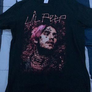 lil peep graphic tee